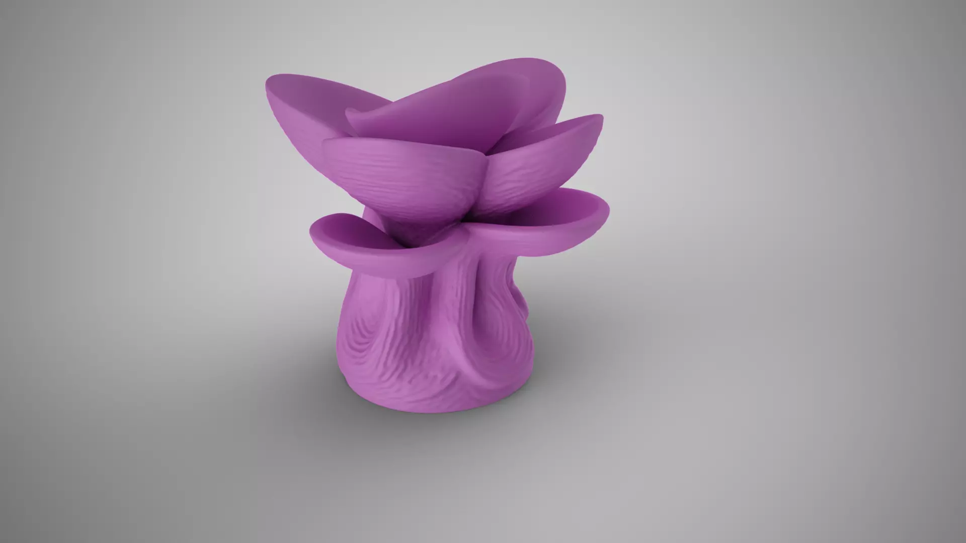 Organic Planter 1 3D print model_9