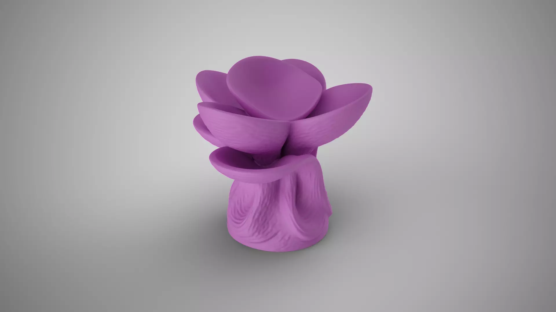 Organic Planter 1 3D print model_5