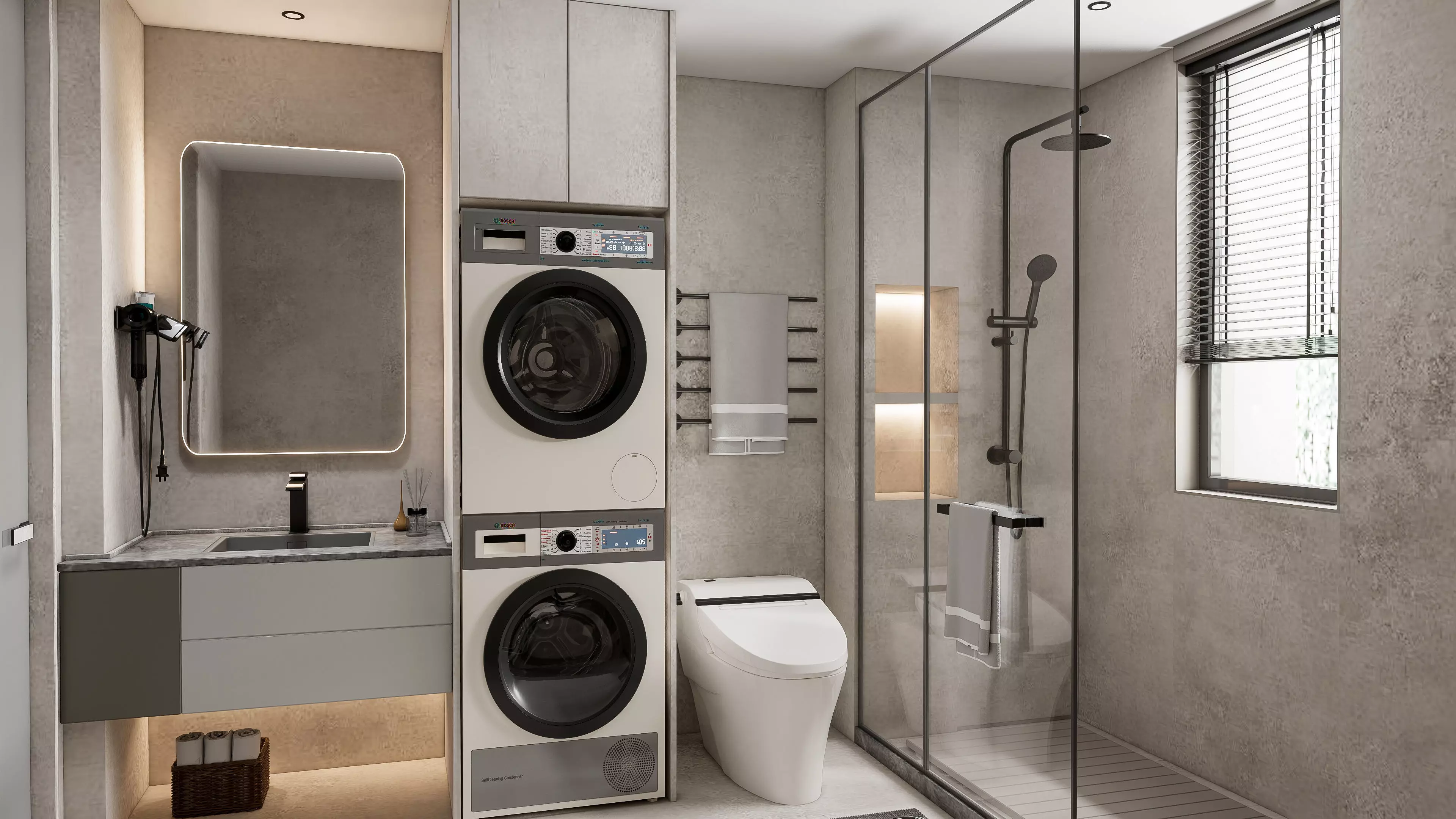 Bathroom 89 3D model_4