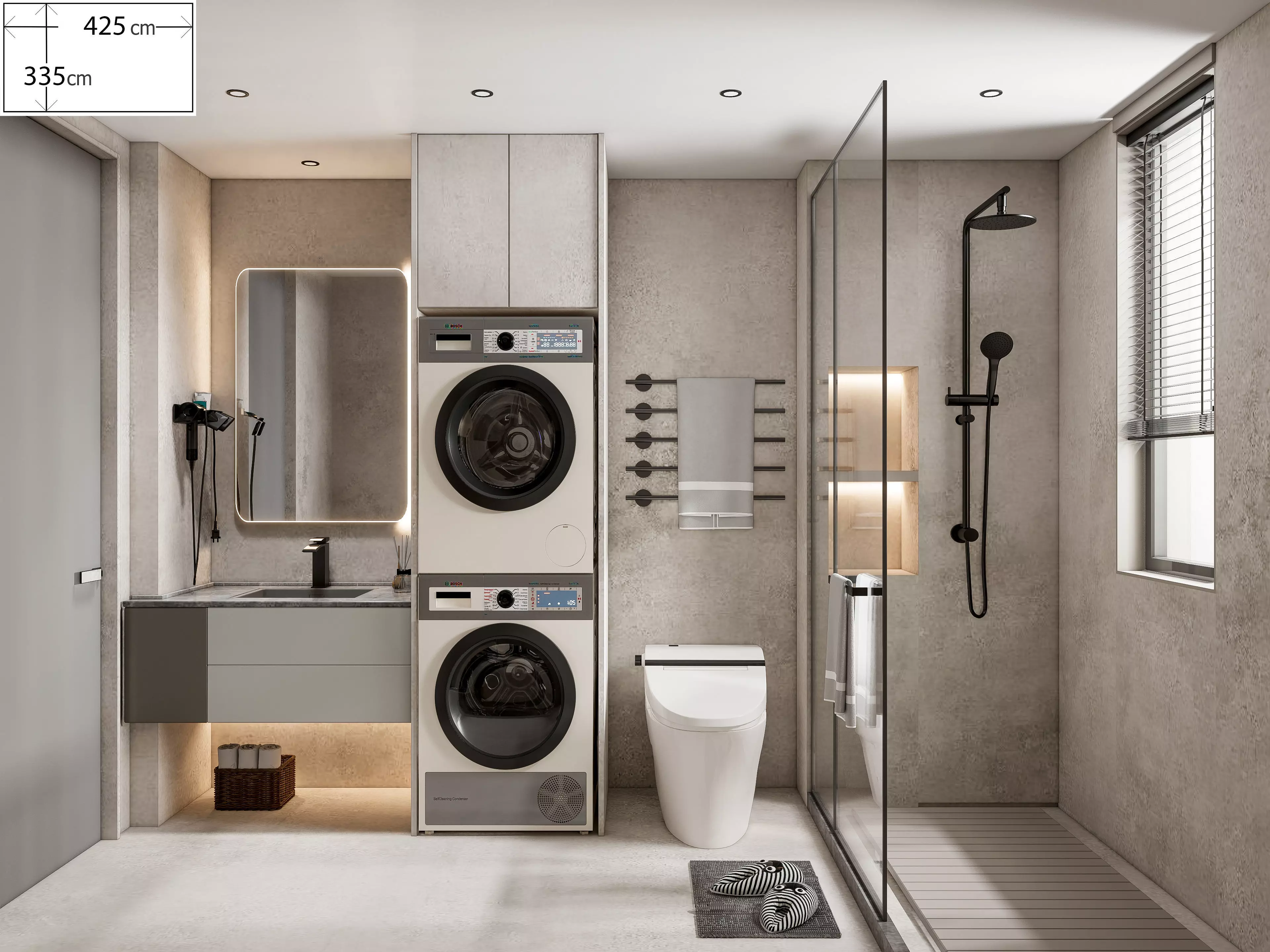 Bathroom 89 3D model_0