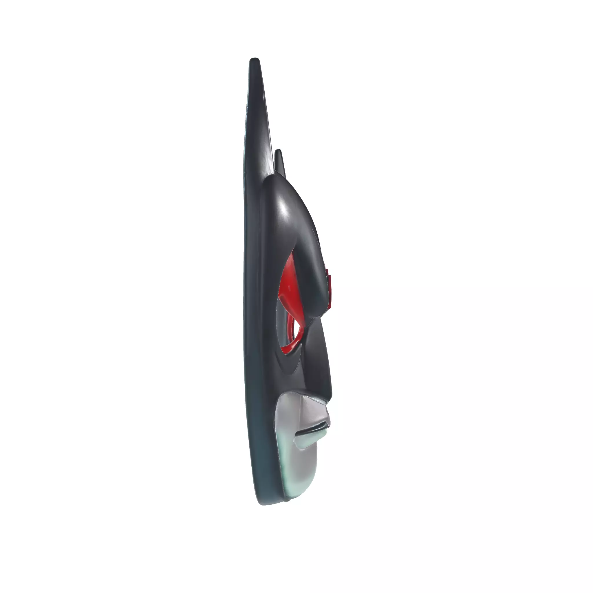 Batman Beyond-Inspired Futuristic Mask 3D print model_3
