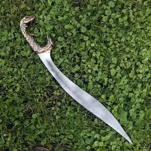 Assassins Creed Odyssey Snake Handle Sword 3D print model