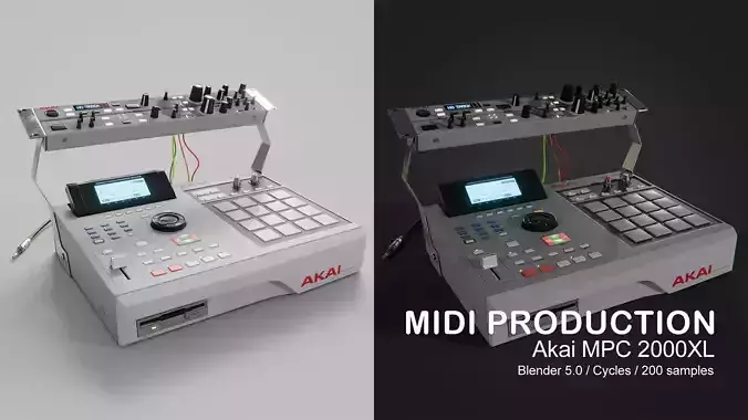 MIDI Production Akai MPC 2000XL