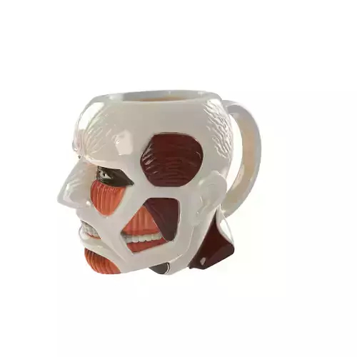 Colossal Titan Mug  Attack on Titan Cup