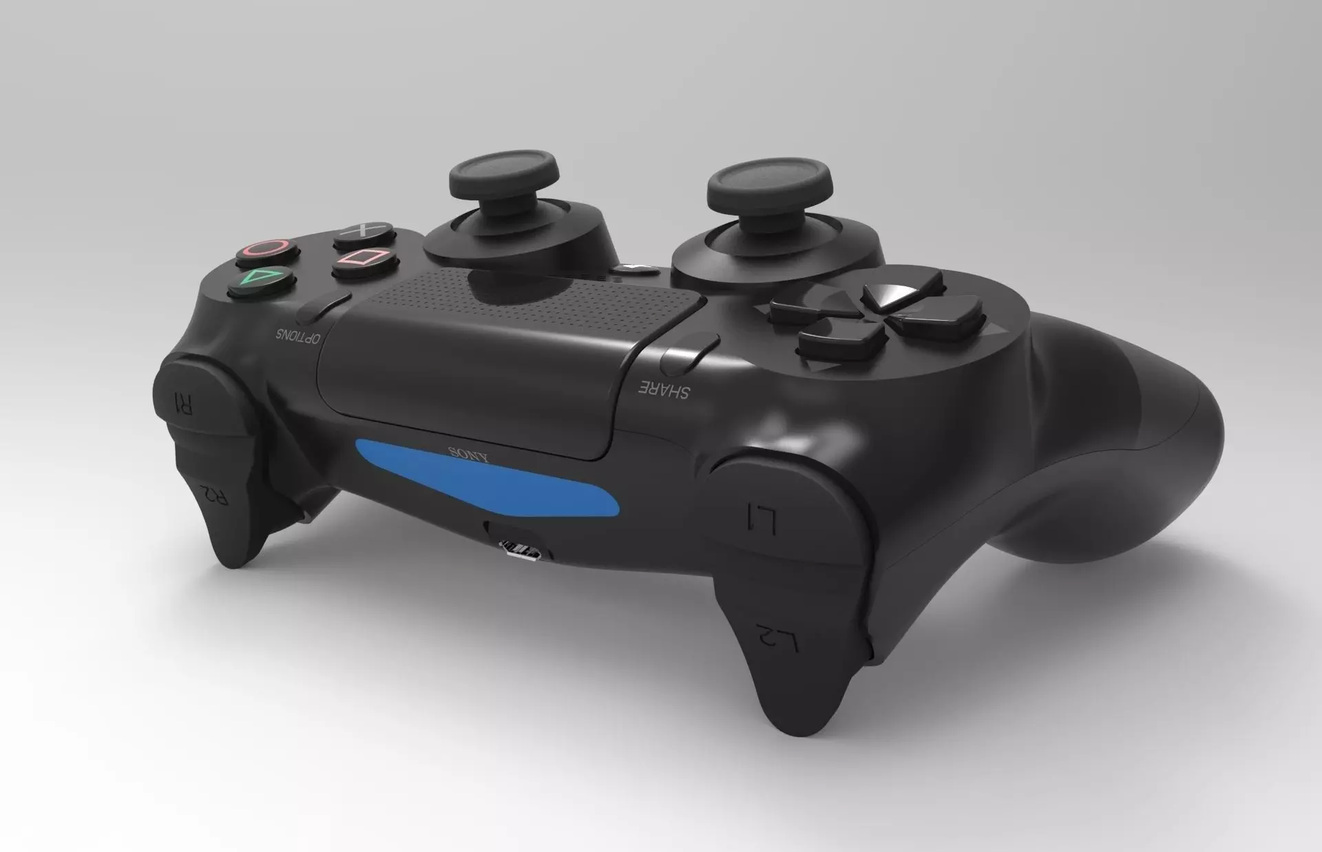 DUALSHOCK 4 FOR PLAYSTATION 3D model_0