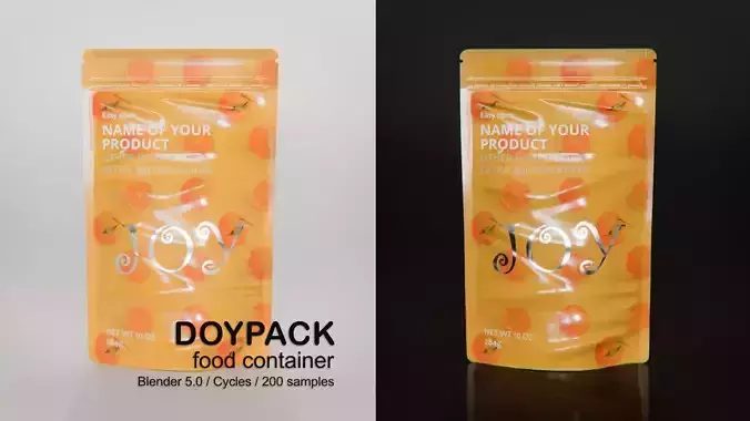Doypack 3D model
