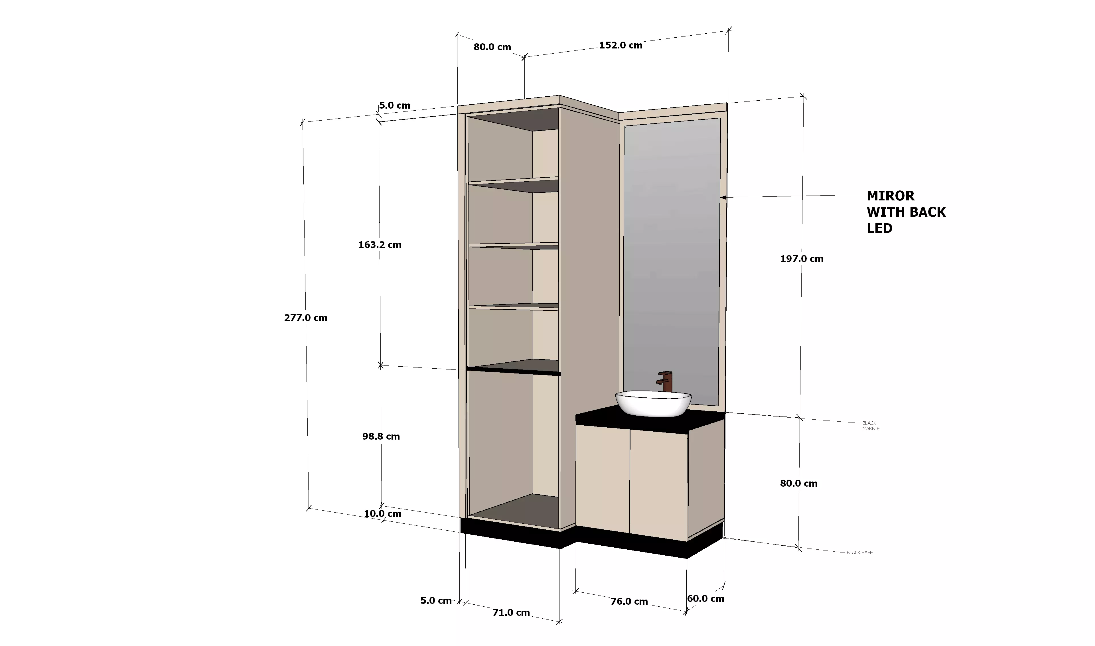 MD LAB BATHROOM SINK WITH STORAGE 3D model_3
