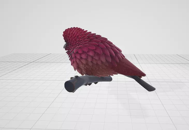 Birds 3D model 3D model_2