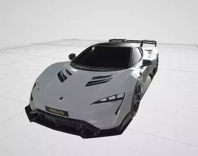 Supercar 3D model