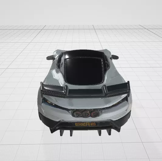 Supercar 3D model 3D model_2