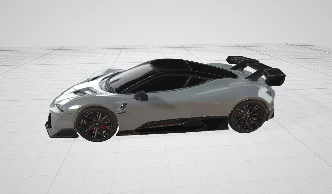 Supercar 3D model 3D model_1