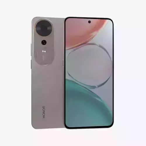 Honor Play 70 Plus Quicksand Pink Low-poly 3D model