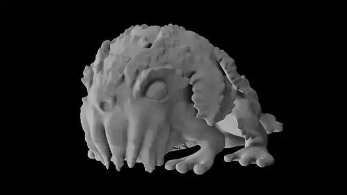 Chimera Critter - Plume Eared Octogecko