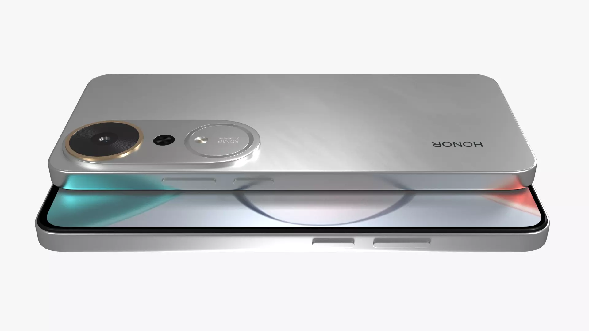 Honor Play 70 Plus All Color Low-poly 3D model_11