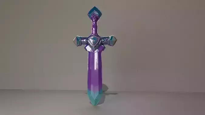  Powerful and Beautiful 3D Sword Model