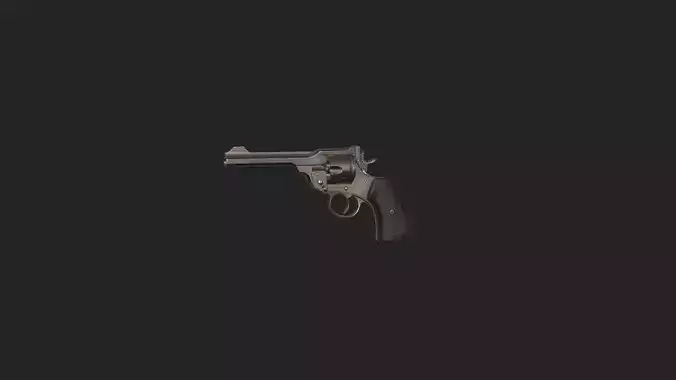 Pistol 3D Model 015