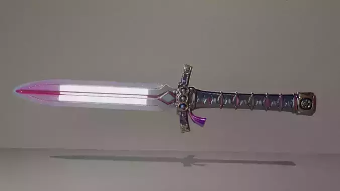  Powerful and Beautiful 3D Sword Model