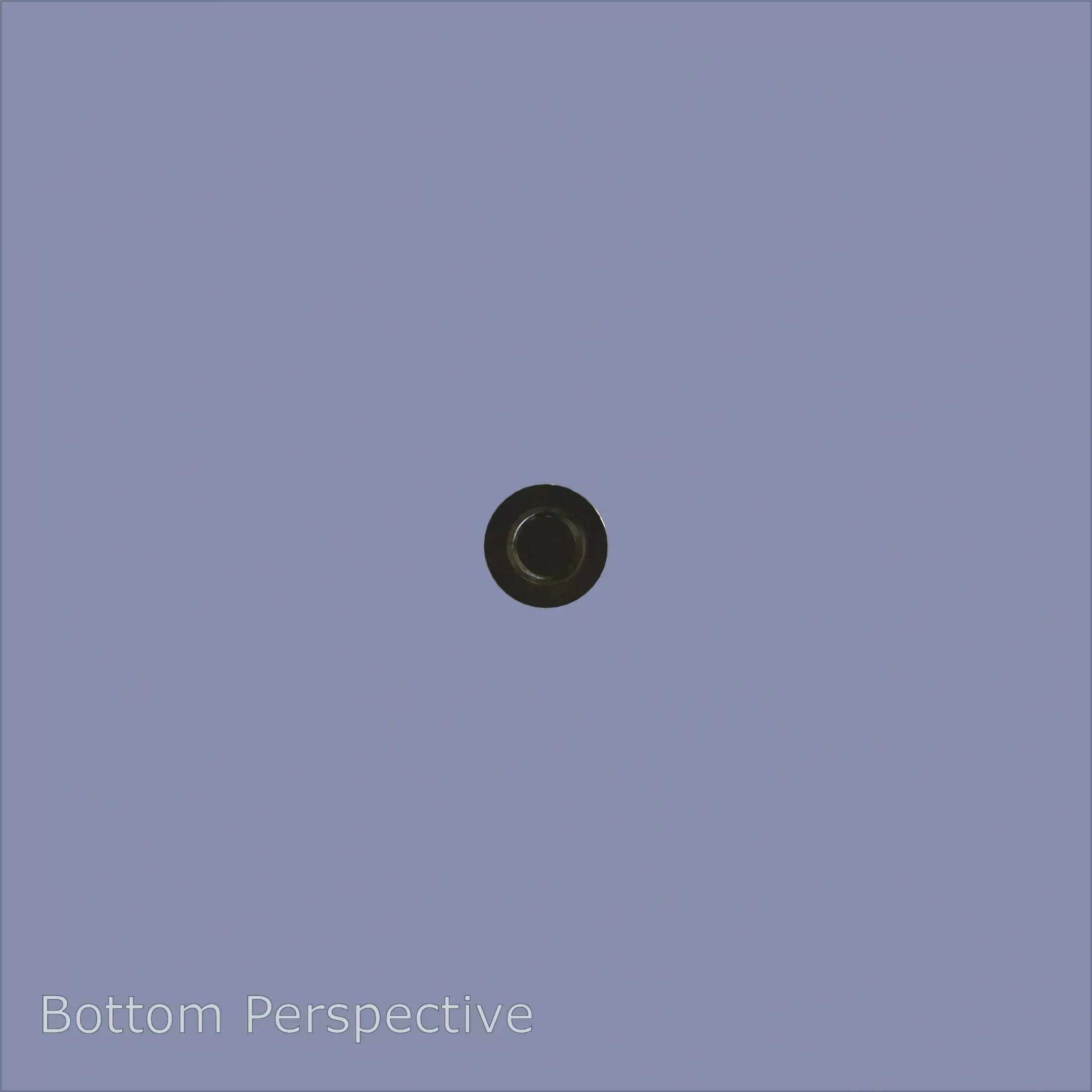 Steel Stained M4 Bolt Allen Cap with PBR 4K Textures 3D model_5