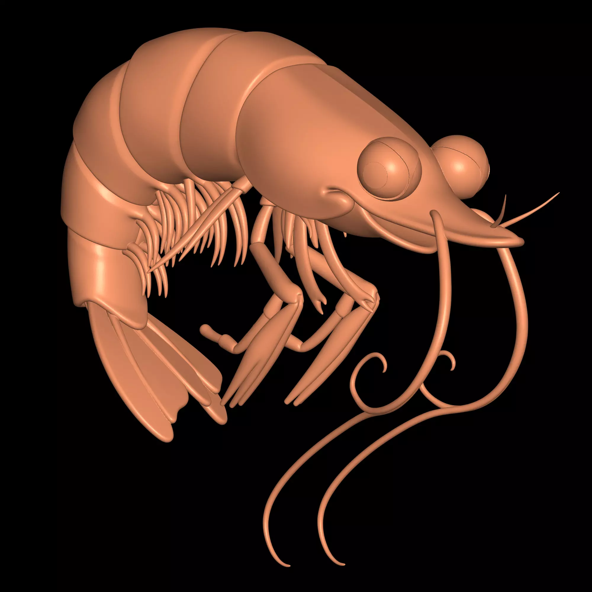 lobster 3D print model_1