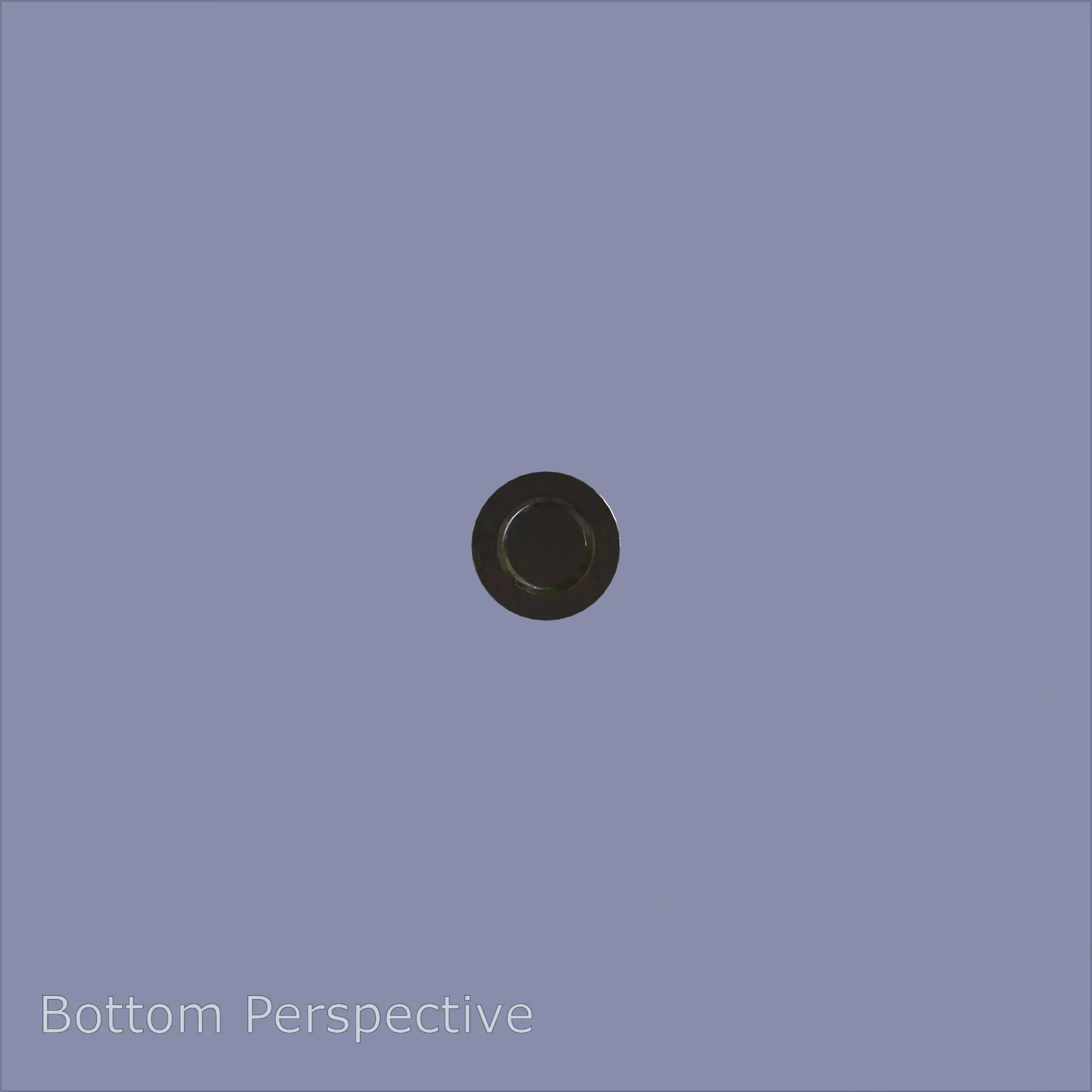 Steel Stained M5 Bolt Allen Cap with PBR 4K Textures 3D model_5