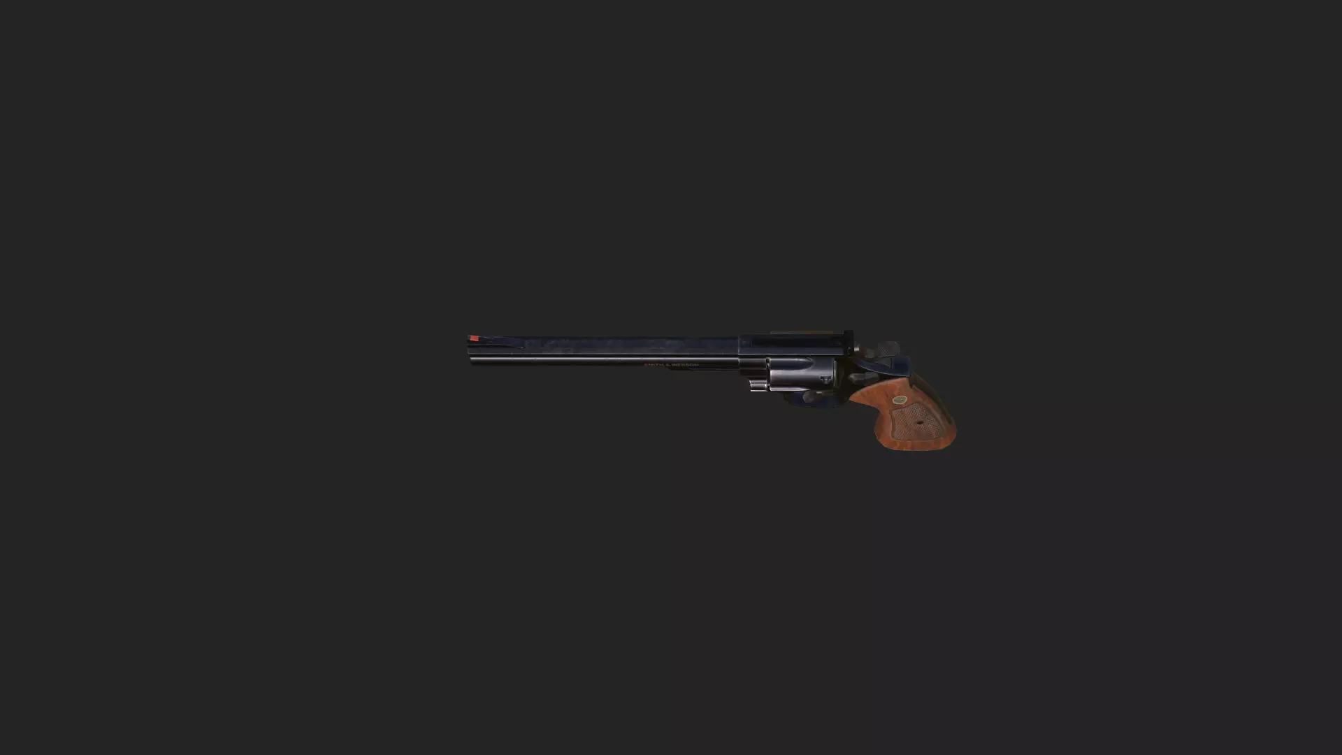 Pistol 3D Model 016 Low-poly 3D model_11