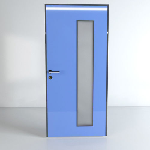 Modern Office Door - A01 3D model