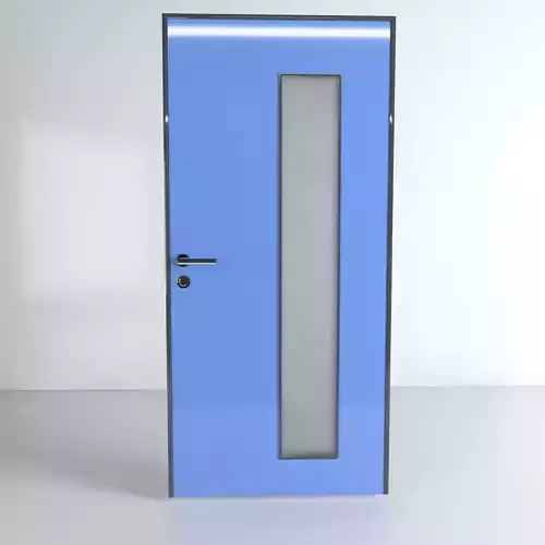 Modern Office Door - A01 3D model Modern Office Door - A01 3D model