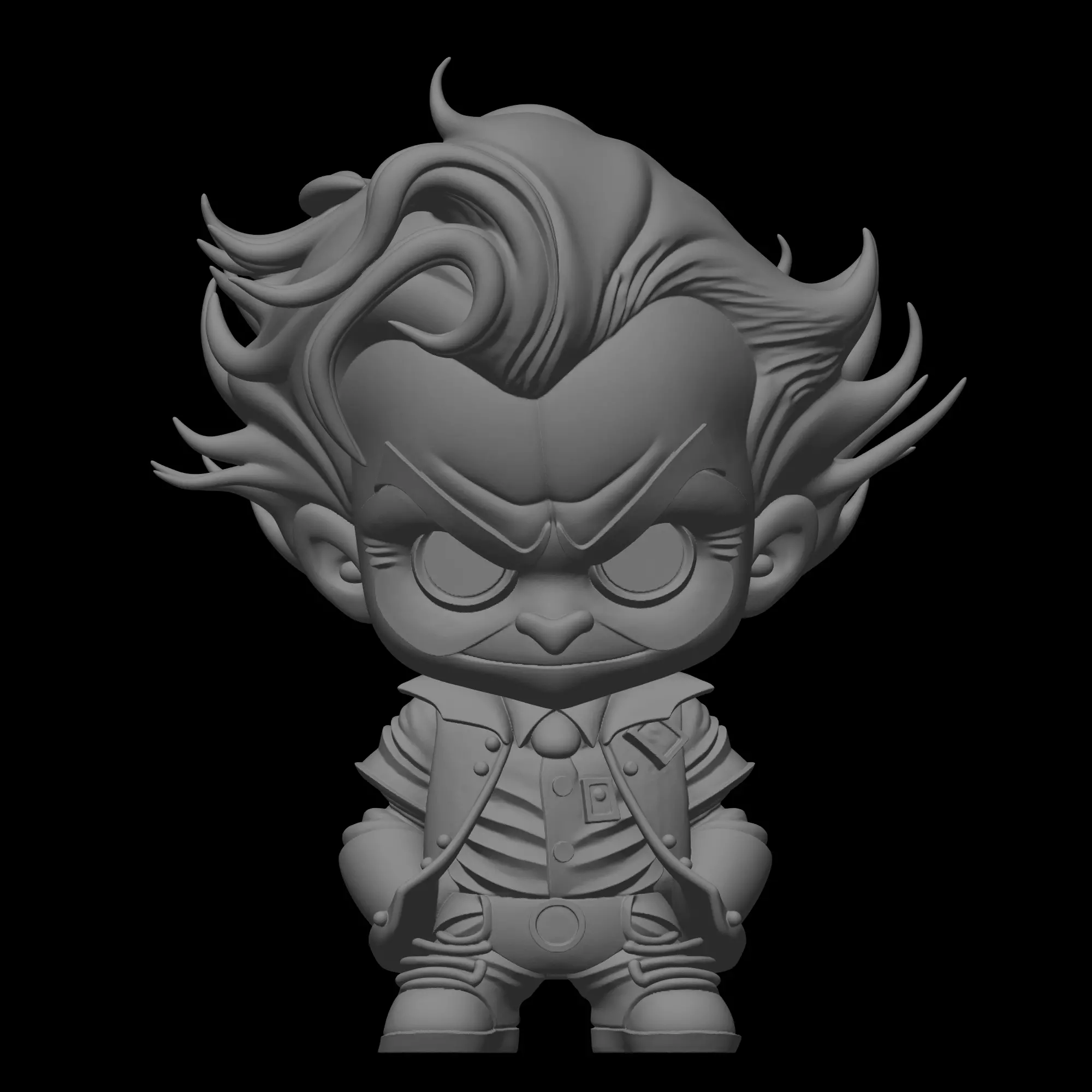 joker 3D print model_0