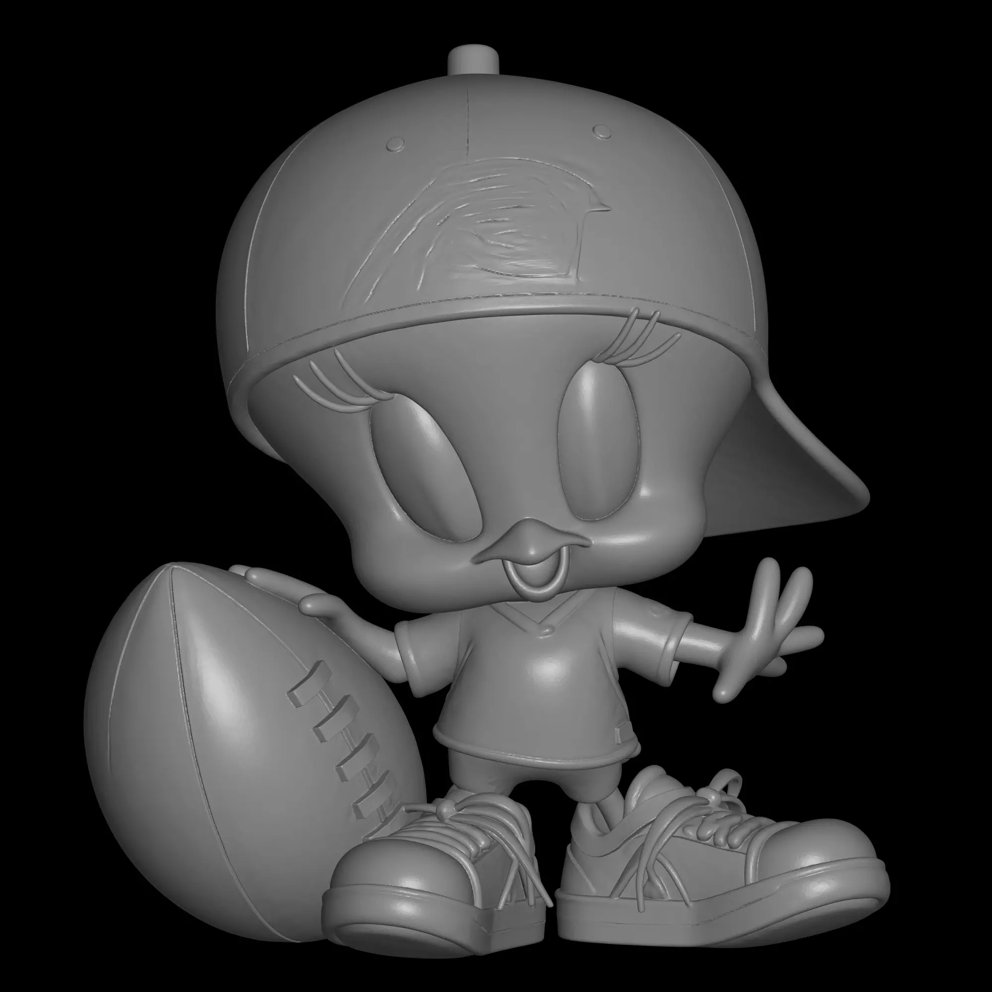tweeety 3D print model_0