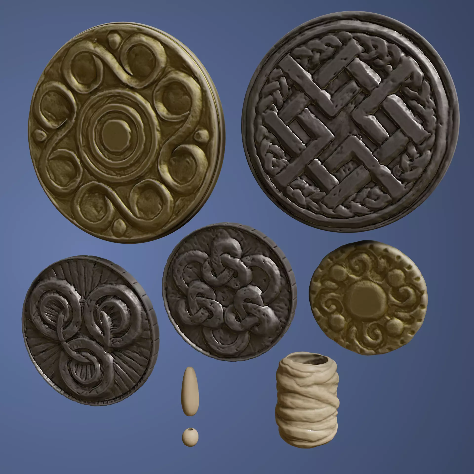 Revenant cosplay kit Elden Ring 3D print model_1