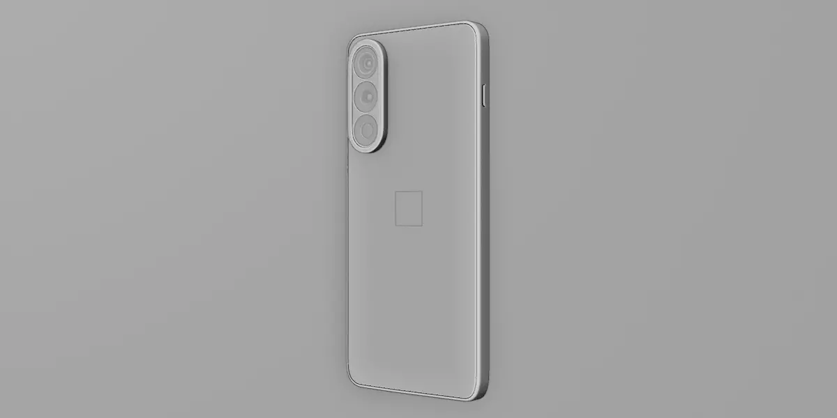 OnePlus Nord 5 Blender 3D Model with Lighting Setup 3D model_11