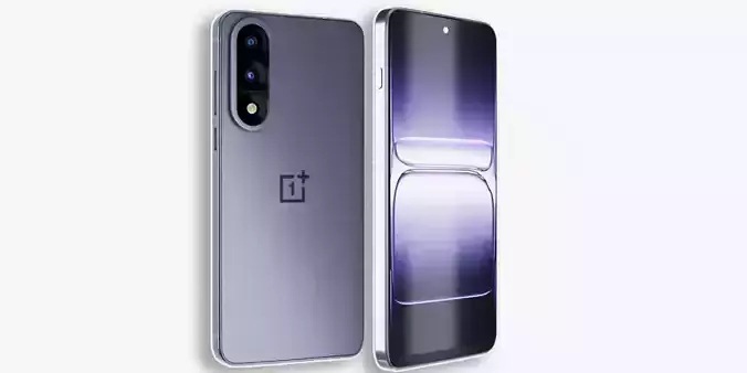 OnePlus Nord 5 Blender 3D Model with Lighting Setup