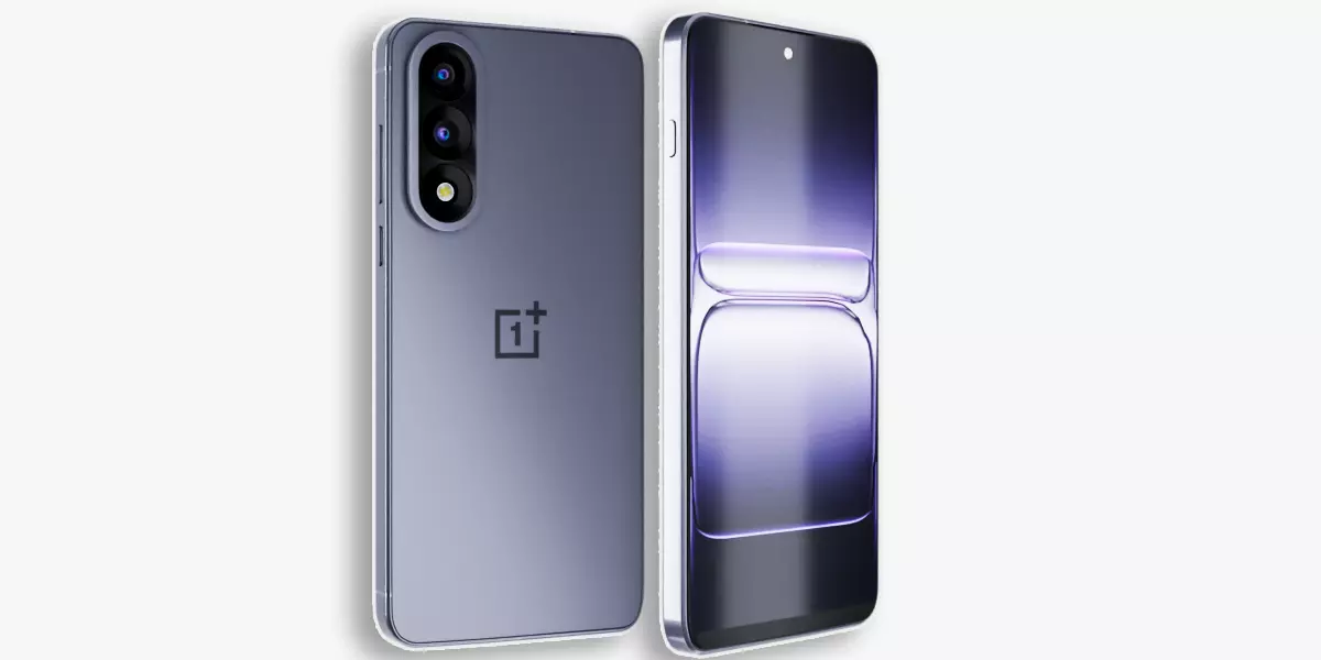 OnePlus Nord 5 Blender 3D Model with Lighting Setup 3D model_0