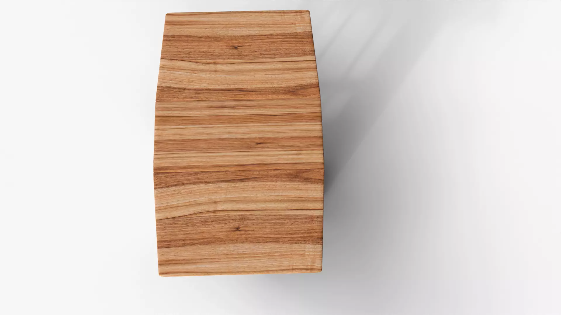 Realistic Wooden Dining Table and High Poly  Low-poly 3D model_8