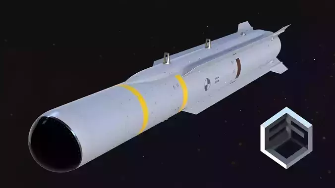 JAGM-F AGM 187-A  3D model