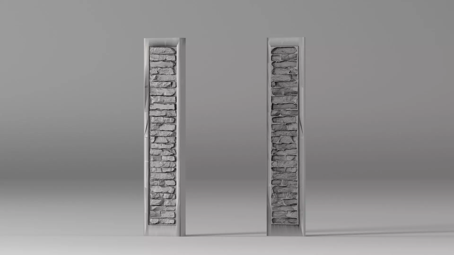 001653 Stone Panel Casting Mold 3D print model_0