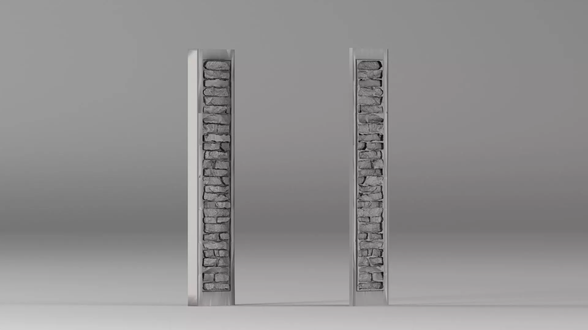 001653 Stone Panel Casting Mold 3D print model_5