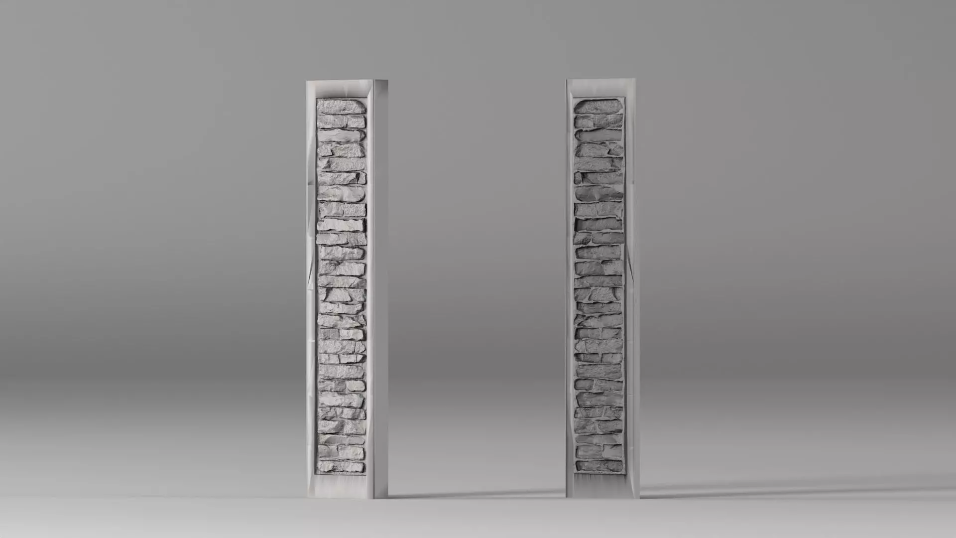 001653 Stone Panel Casting Mold 3D print model_2