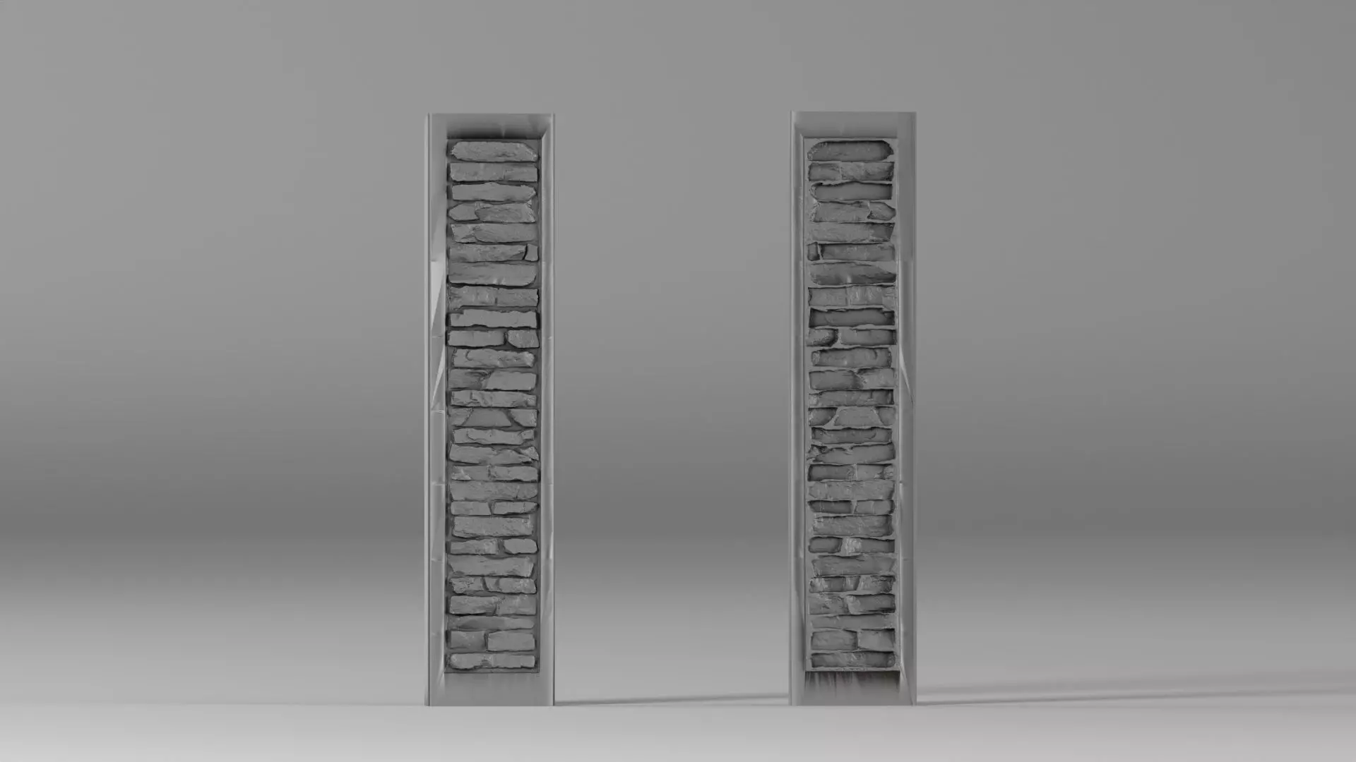 001653 Stone Panel Casting Mold 3D print model_6