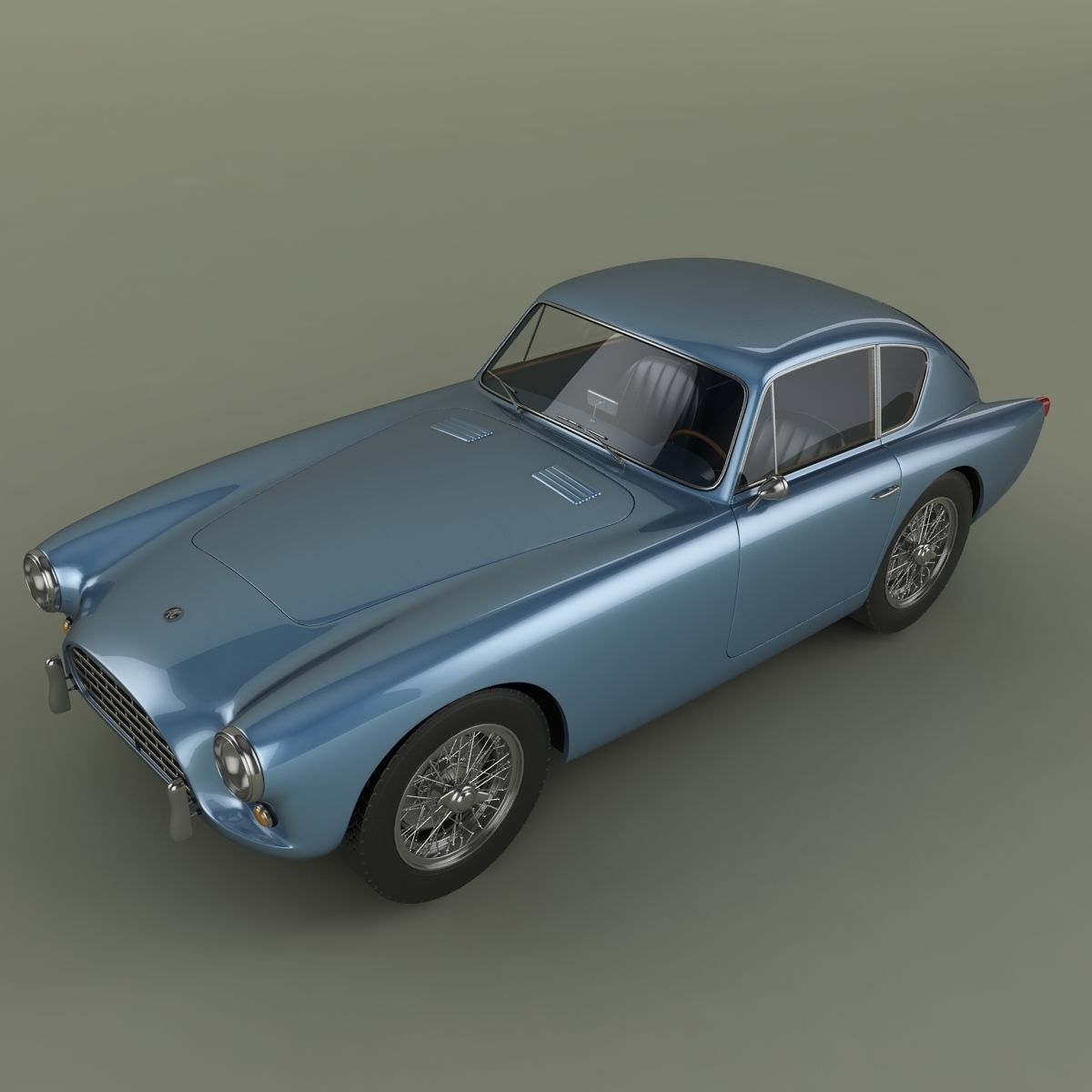 AC Aceca 1956 3D model_5