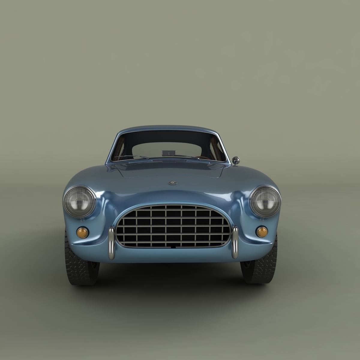 AC Aceca 1956 3D model_4