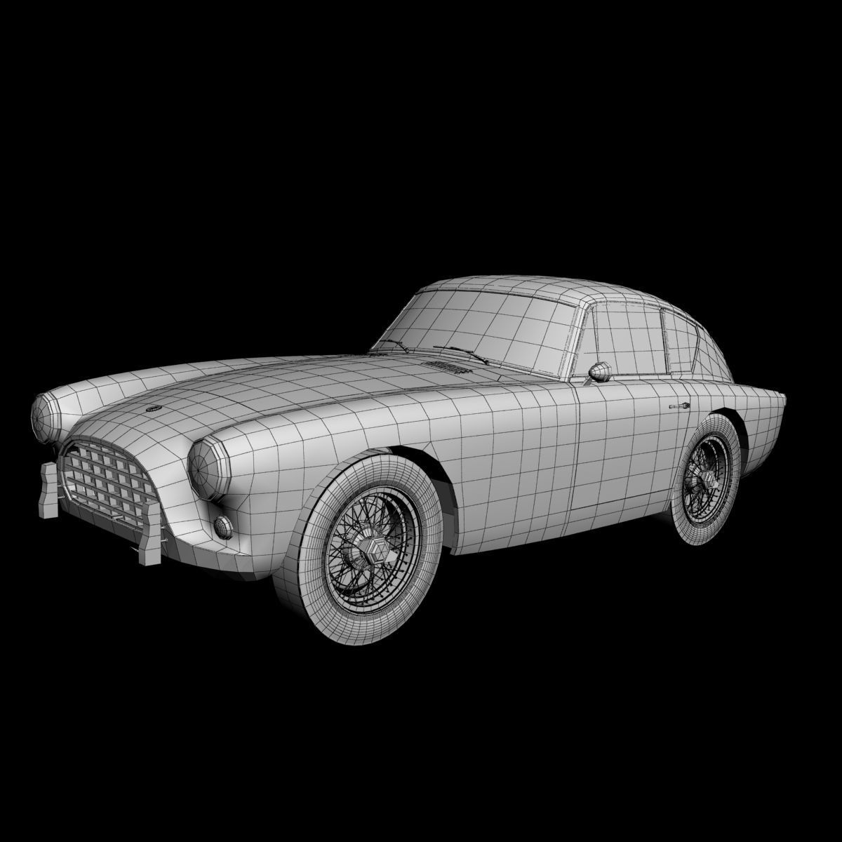 AC Aceca 1956 3D model_12