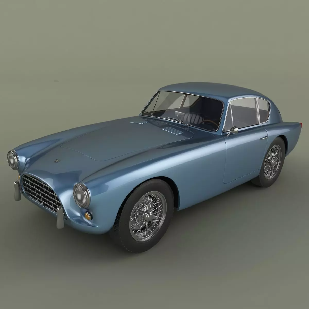AC Aceca 1956 3D model_0