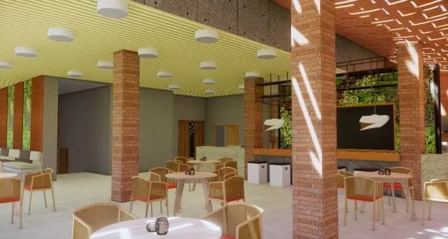 Traditional Hanging Lamp 3D model_2