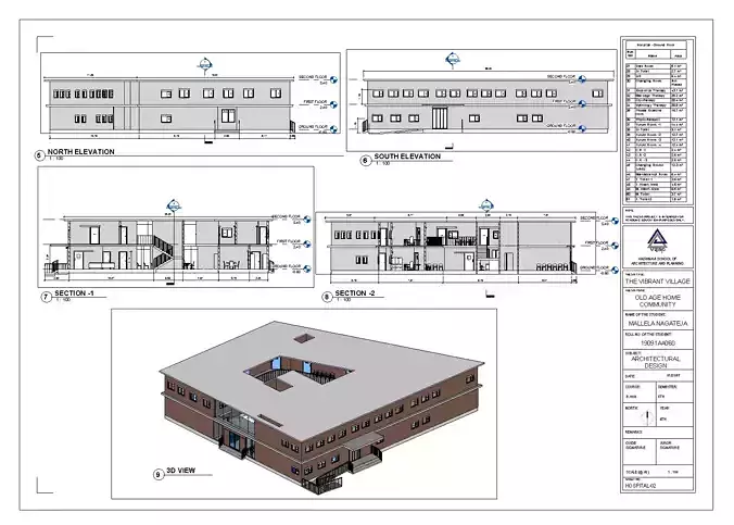 Community Multi-Speciality Hospital - Revit Model