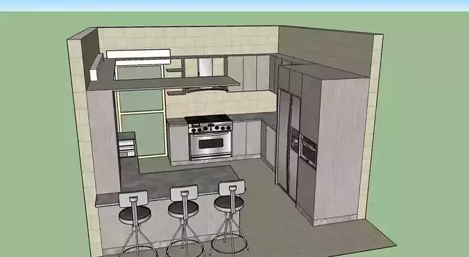 American style kitchen 