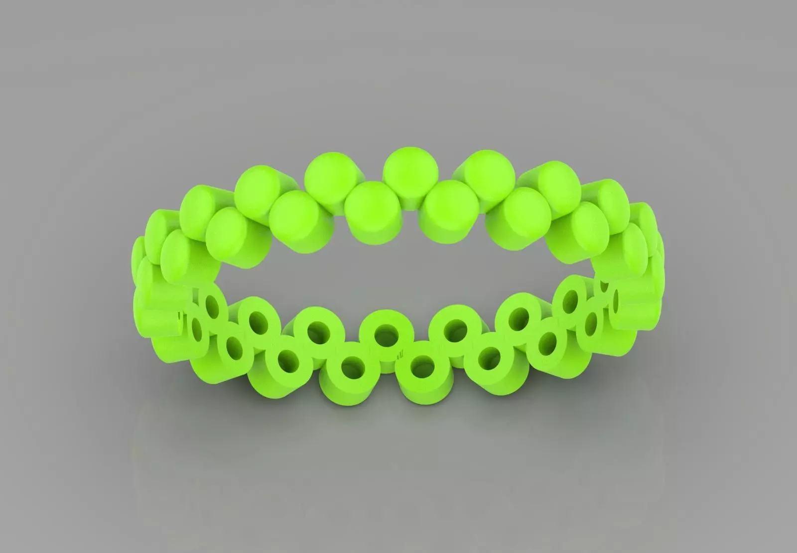 Rose Gold stl Ring with Bubble Design Model gr0135 3D print model_14