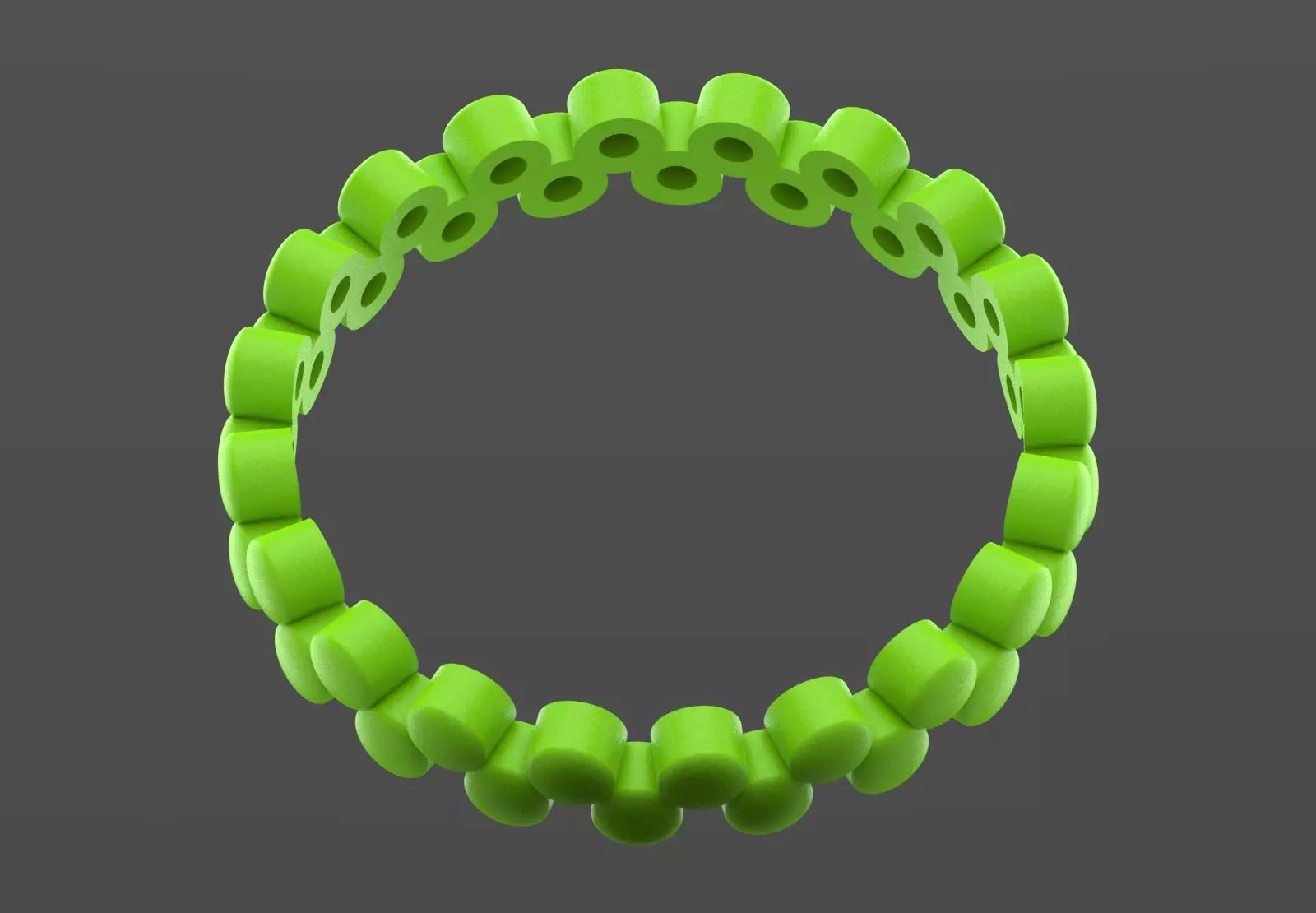 Rose Gold stl Ring with Bubble Design Model gr0135 3D print model_18