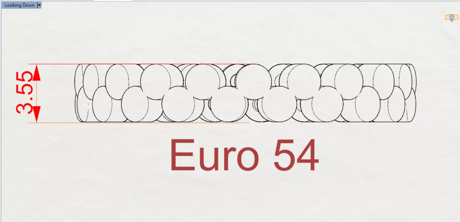 Rose Gold stl Ring with Bubble Design Model gr0135 3D print model_23