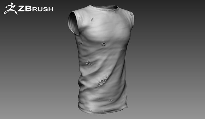Zbrush Shirt 3D model